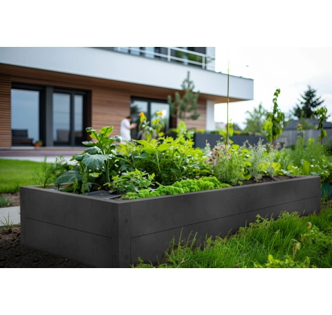 Podwyższona grządka - warzywniak 120x80 RAL 7016